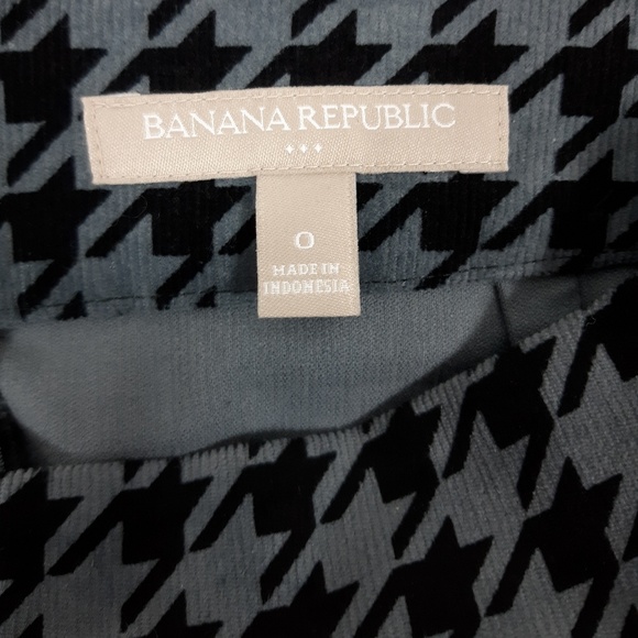 🍍Banana Republic Houndstooth Pencil Skirt - Picture 4 of 8